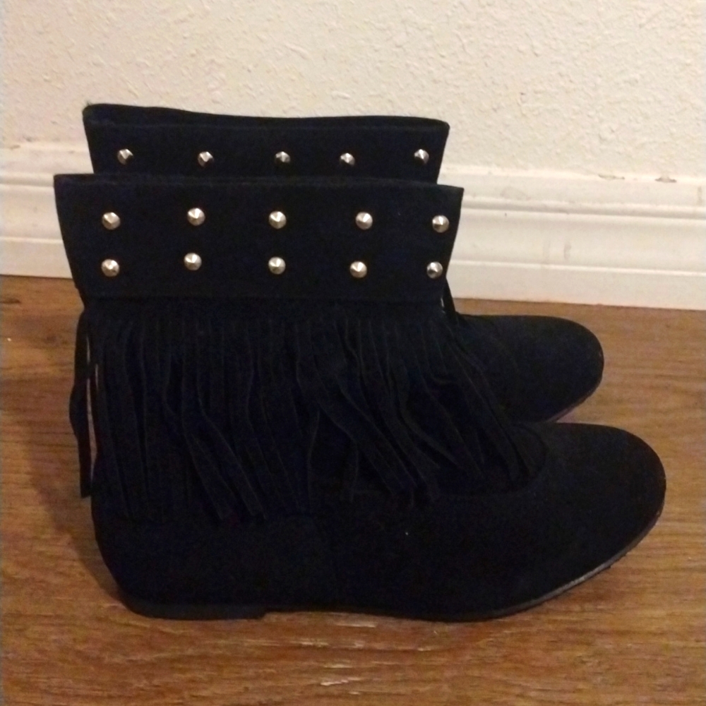 Fringe Booties